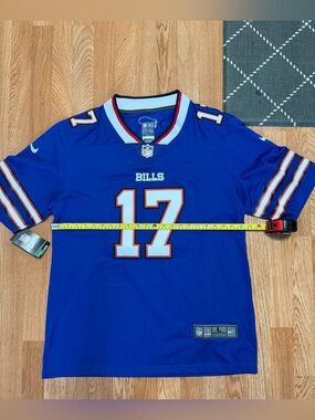 Nike Buffalo Bills Josh Allen #17 On Field Jersey Size Large Blue NFL NWT